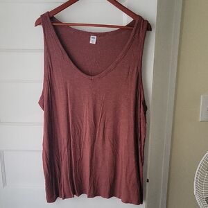 Women's Sleeveless Top - Rust